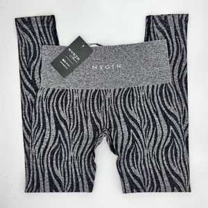 NVGTN Leggings Zebra Black